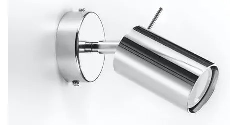 Lampada da parete in argento Etna - Sollux