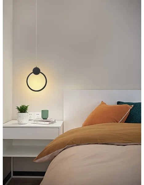 Immax NEO 07233L - Lampadario a sospensione con filo LED dimmerabile LITE OVALE LED/18W/230V Tuya + +TC