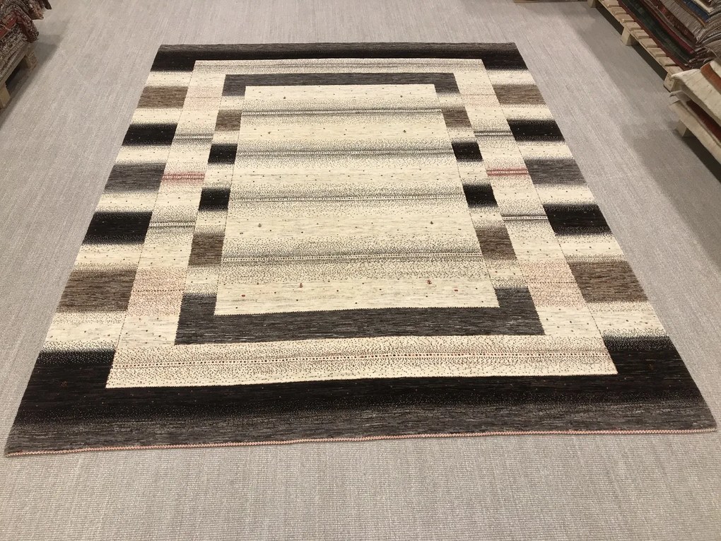 Loribaft Tappeto 260 x 320 Beige (Iran) Annodato A Mano