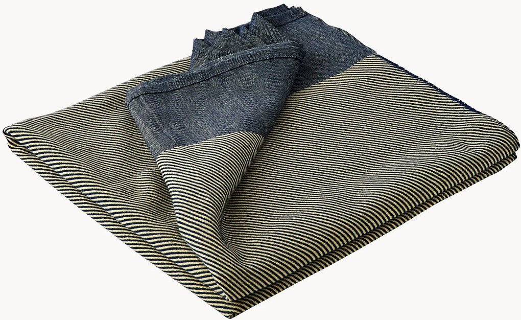 Coperta in cotone a righe About