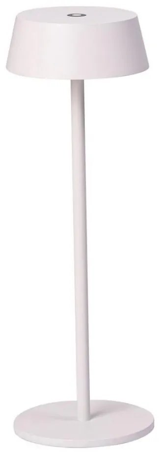 Azzardo AZ5334 - Lampada LED ricaricabile dimmerabile da esterno/2W/5V IP54 bianco