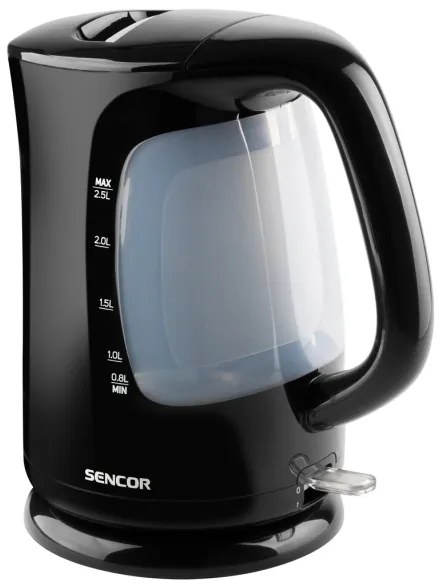 Sencor - Bollitore 2,5 l 2200W/230V nero