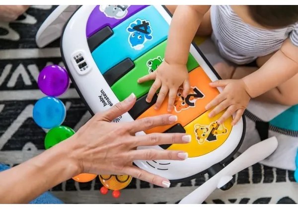 Baby Einstein - Coperta per bambini per giocare 4in1 KICKIN' TUNES