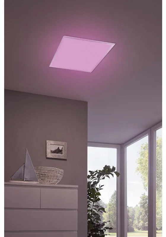 Pannello LED smart Salobrena bianco 60x60 cmrgbw 4000 LUMEN, EGLO