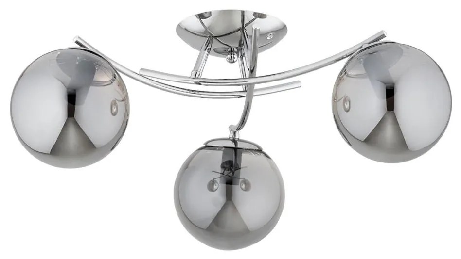 Lampadario a plafone SAVI 3xE14/10W/230V cromo