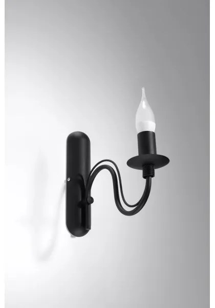 Applique MINERWA 1xE14/40W/230V nero