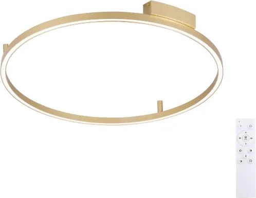 Brilagi - Lampada LED dimmerabile PORTOFINO LED/60W/230V Ø 80 cm oro + telecomando
