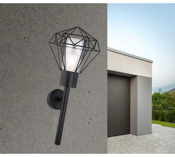 Globo 31355W - Applique da esterno HORACE 1xE27/15W/230V IP44