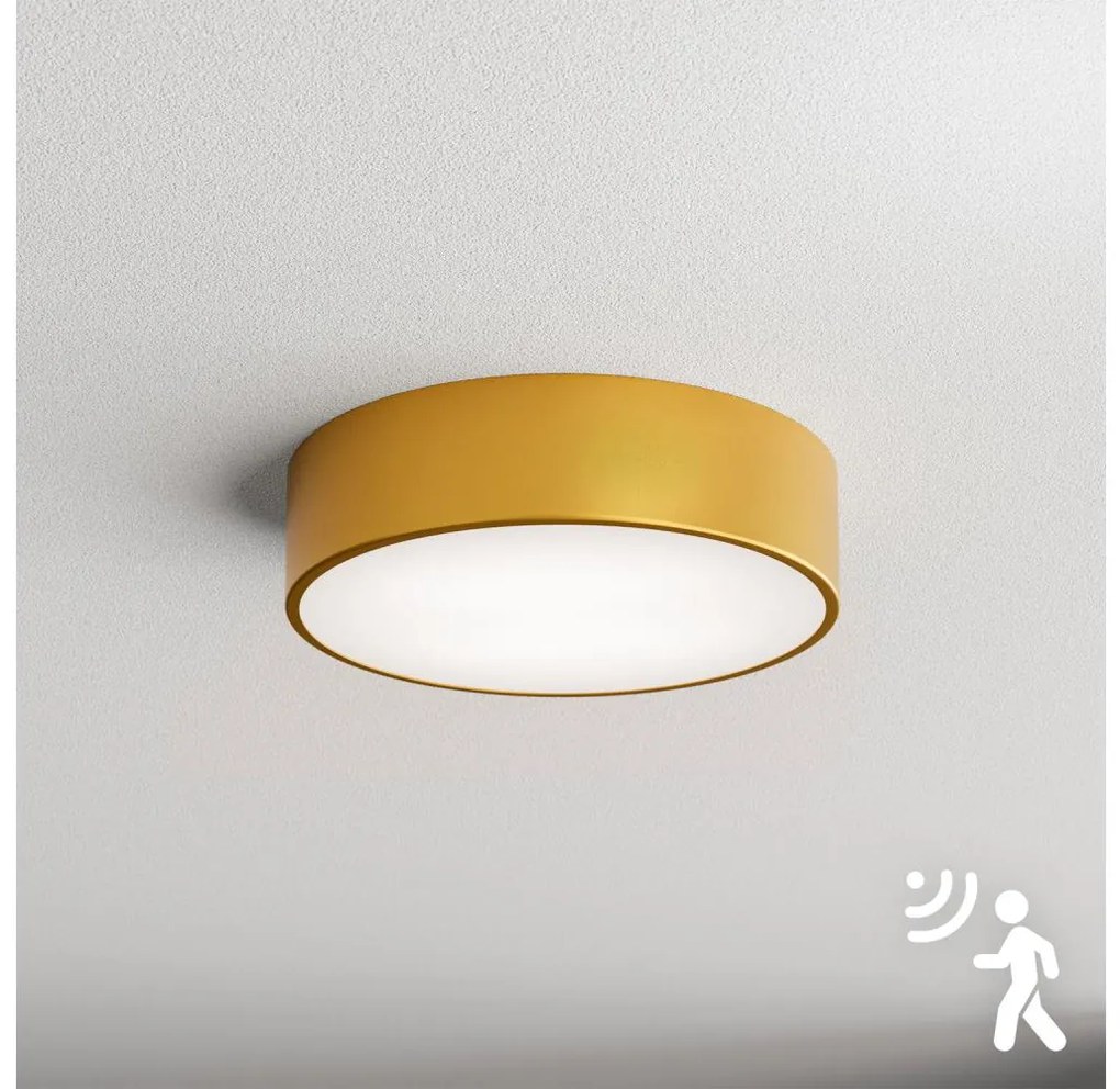 Brilagi - Plafoniera con sensore CLARE 2xE27/24W/230V diametro 30 cm oro