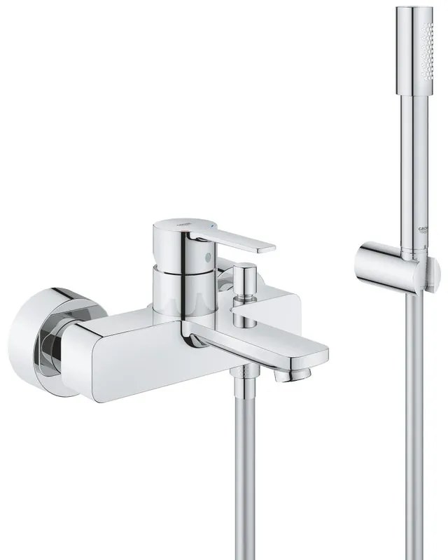 Rubinetto per vasca lineare per muro cromo GROHE
