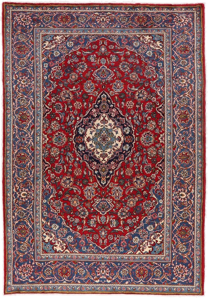 Kashan Tappeto 290x200 (Iran) Annodato A Mano