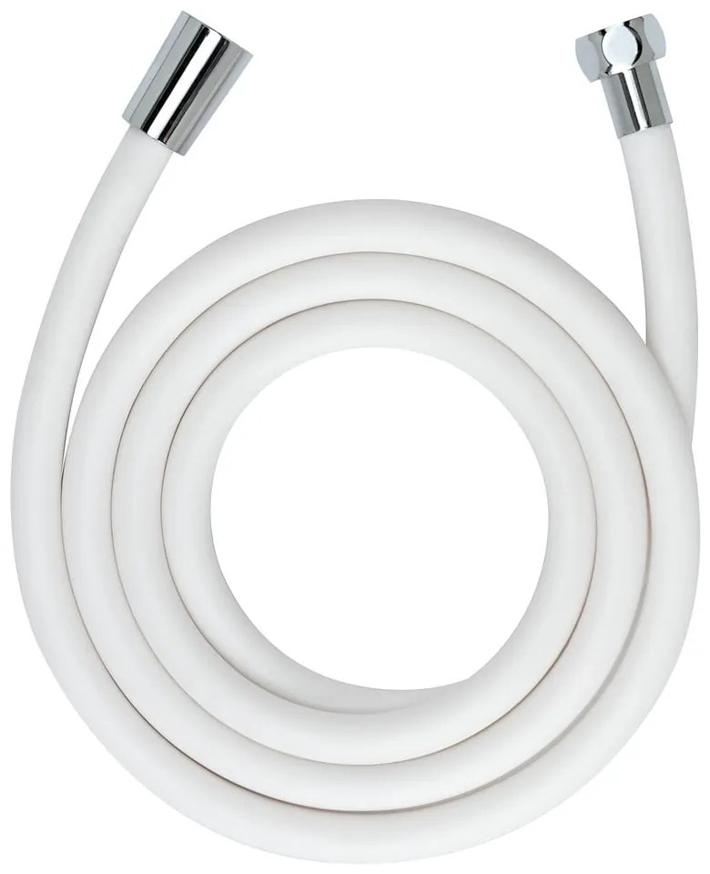 Tubo doccia bianco opaco, lunghezza 175 cm - Wenko
