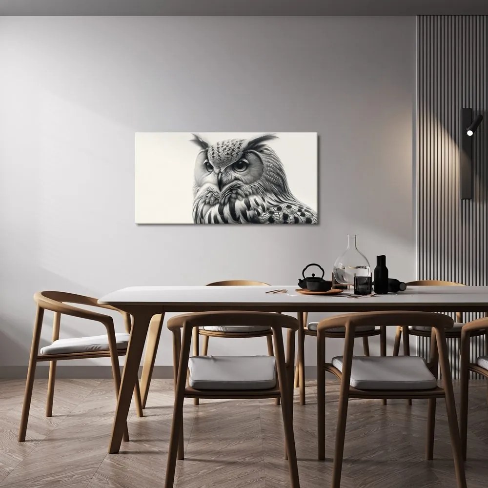 Quadro su tela – Gufo maestoso