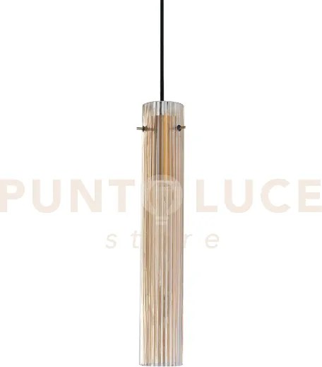 Flam lampadarioa sospensione led 3000 k 10w  900 lm ambra rigato