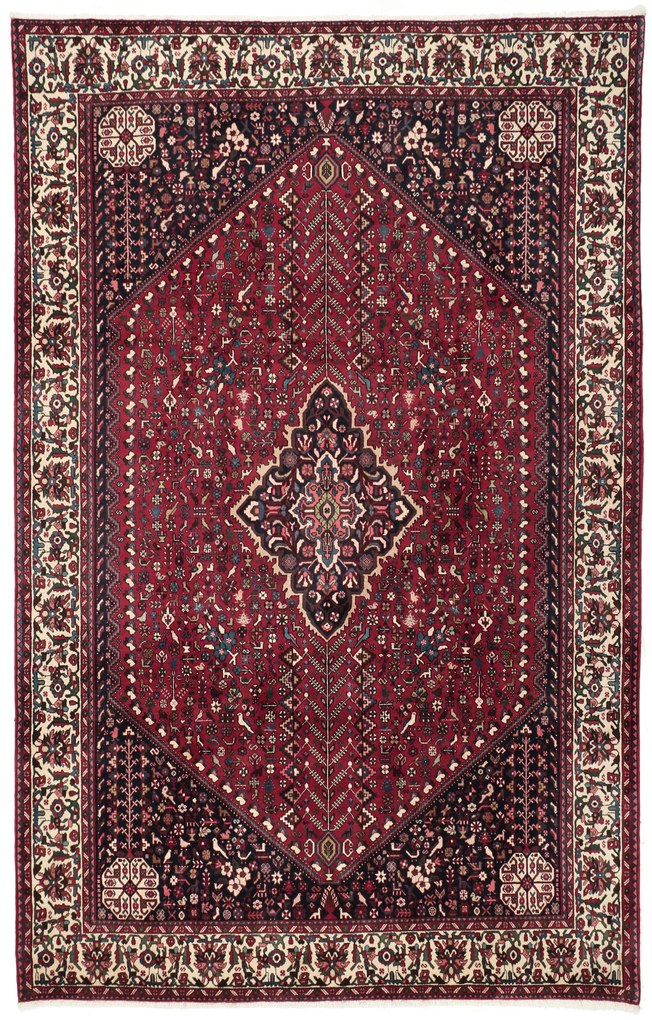 Abadeh Tappeto 310 x 210 (Iran) Annodato A Mano