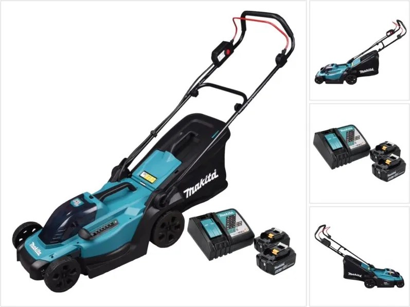 Rasaerba a batteria Makita dlm 330 RG2 18 v 33 cm 30 l + 2x batteria 6,0 Ah + caricabatterie
