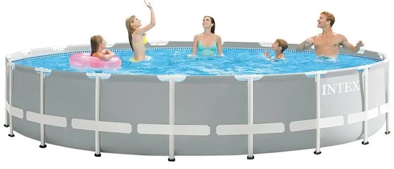 Intex - cf piscina con telaio 'linea prism frame' cm 549 x 122 - capacitã 24311 lt
