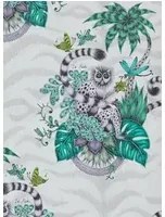 Affen Tapete Lemur von Clarke und Clarke - Jungle