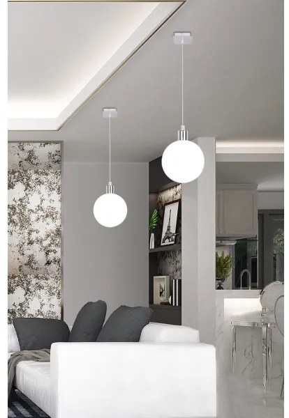 Lampadario su corda ODEN 1xG9/40W/230V d. 15 cm