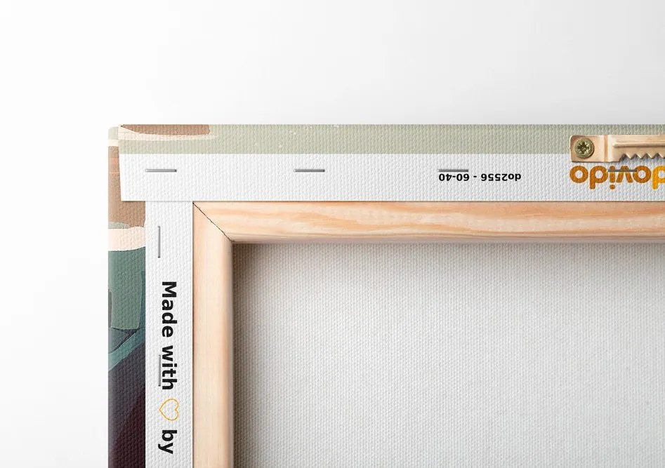 Quadro su tela – Cascata in design moderno