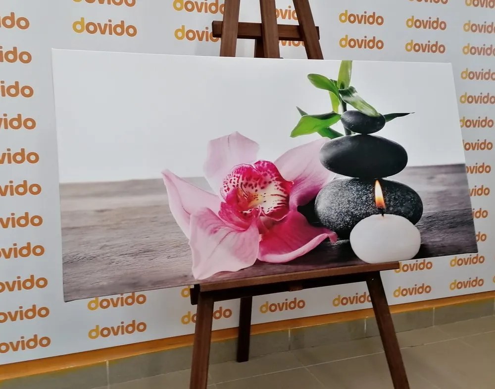 Quadro su tela – Natura morta zen armoniosa