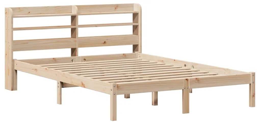 Letto senza materasso 120x200 cm in legno massello di pino