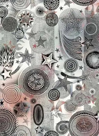 Jean Paul Gaultier Carta da parati Etoiles - Multico