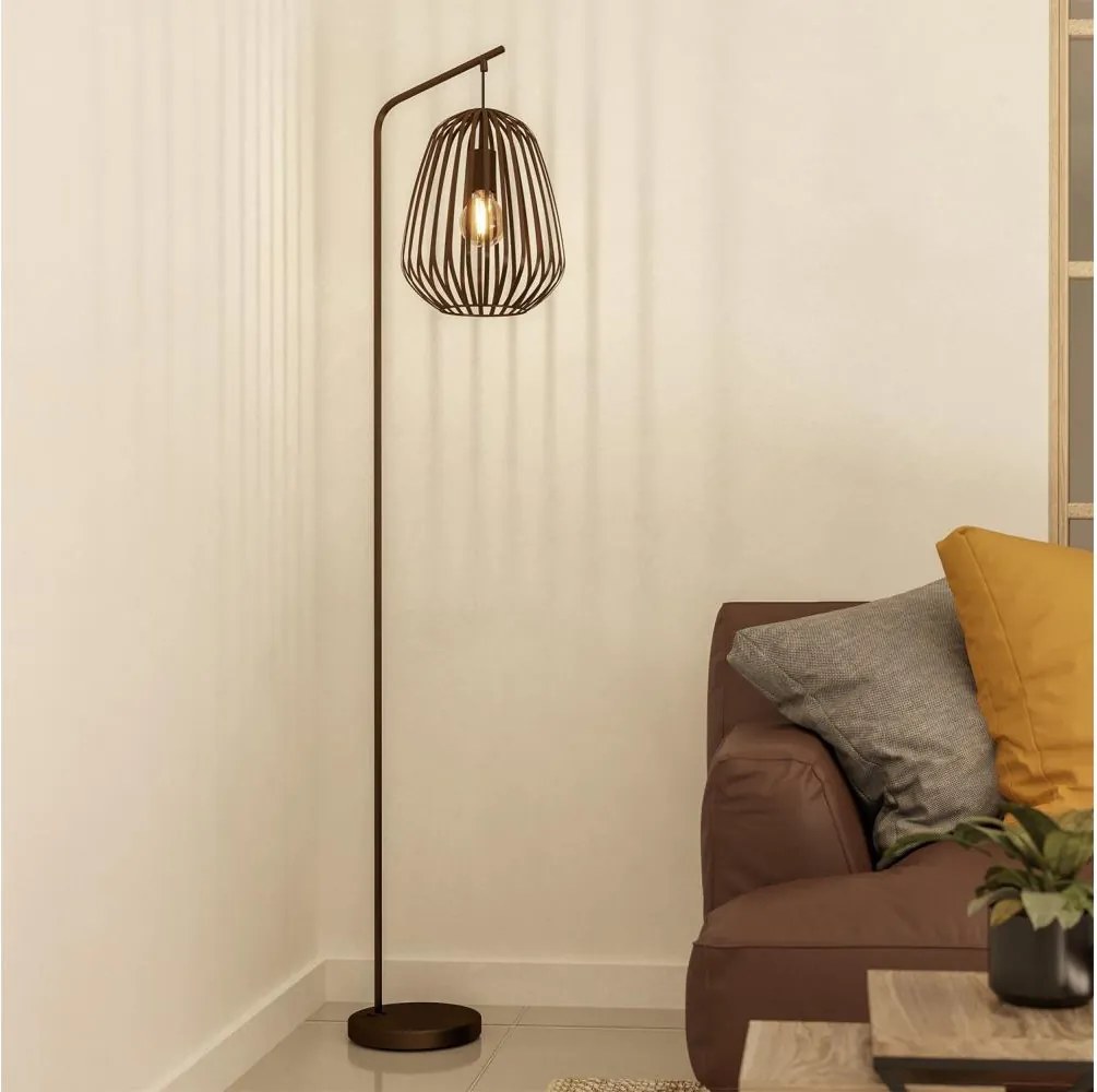 Eglo 901101 - Lampada da terra ESPINAL 1xE27/40W/230V, finitura bronzo