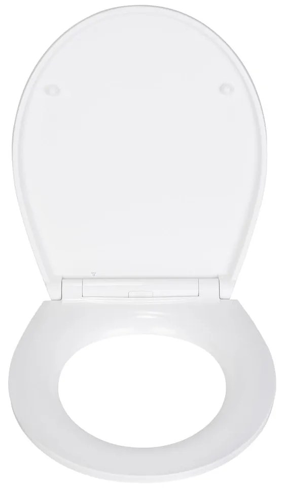 Sedile WC con chiusura Easy-Close (automatica) 38 x 44,5 cm Menin – Wenko