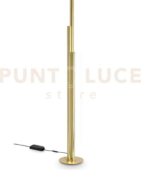 Dorica lampada da terra con dimmer led 3000k 66w  7950 lm h.190cm o...