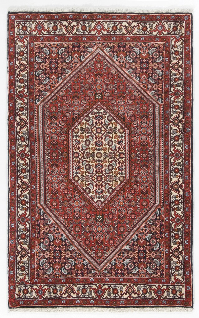 Bidjar Tappeto 90x150 (Iran) Annodato A Mano