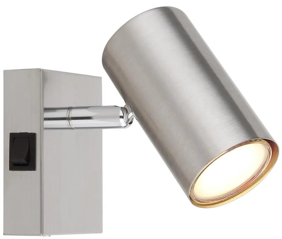 Globo 57911-1 - Faretto da parete ROBBY 1xGU10/25W/230V cromo opaco