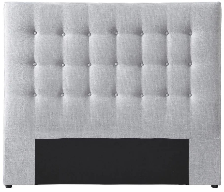 Testata trapuntata 160 cm Tessuto Grigio - FRANCESCO