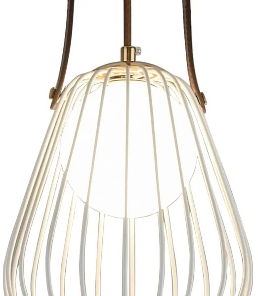 Klausen 111098 - Applique MEMORY 1xG9/4W/230V bianco/marrone