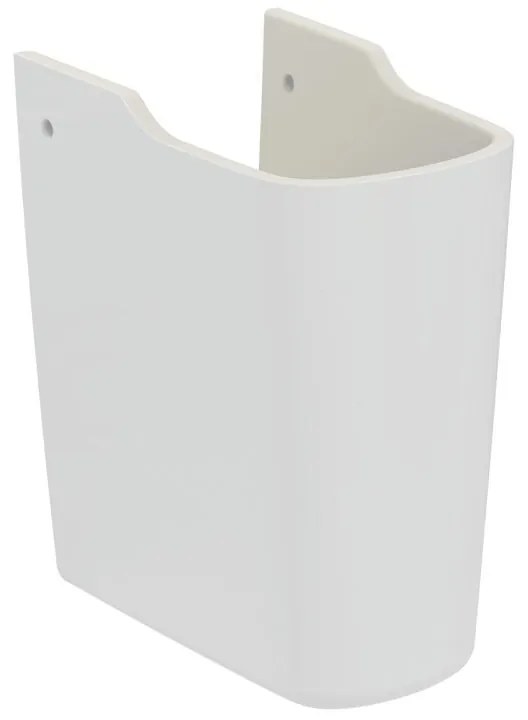 Semicolonna per lavabo I.Life A H 33.5 x P 18.5 cm  in ceramica bianco