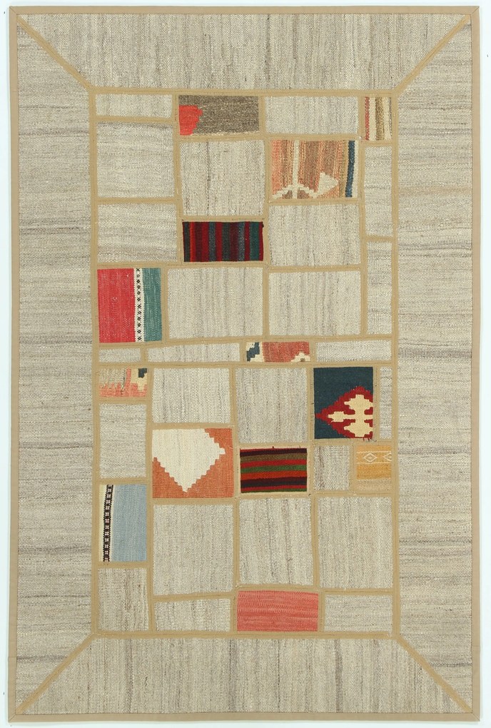Kilim Tappeto persiano 100x150 (Iran) Tessuto A Mano