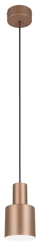 Lampadario marrone con paralume in metallo ø 12 cm Agudo - Trio