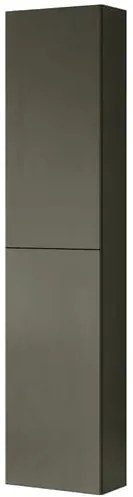 Colonna per mobile bagno Pixel Plain 2 ante P 27 x L 30 x H 160 cm grigio carbone