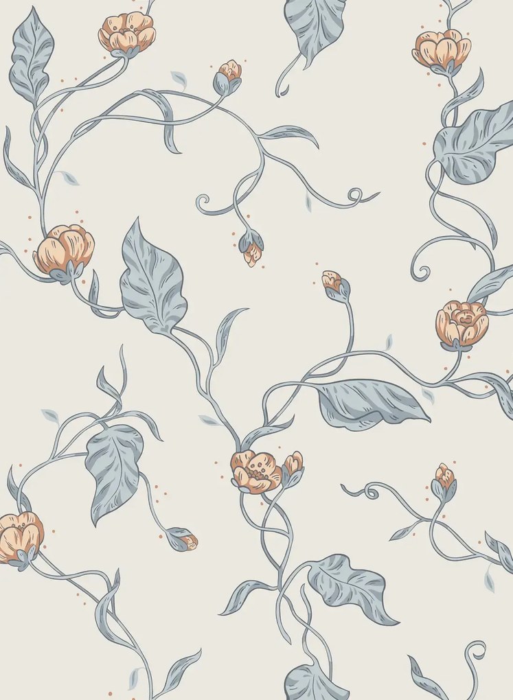 Sandberg Tapete Elmire - Soft Blue