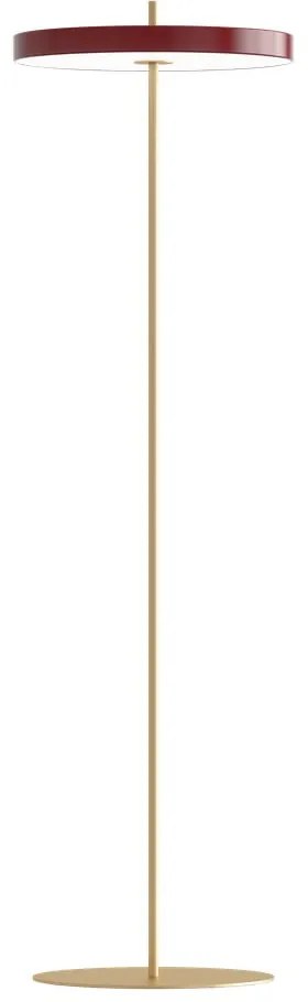 Lampada da terra dimmerabile a LED rossi con paralume in metallo (altezza 151 cm) Asteria Floor - UMAGE