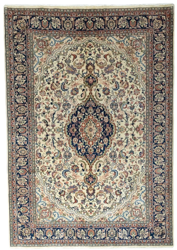 Sarouk Tappeto 290 x 200 Beige (Iran) Annodato A Mano
