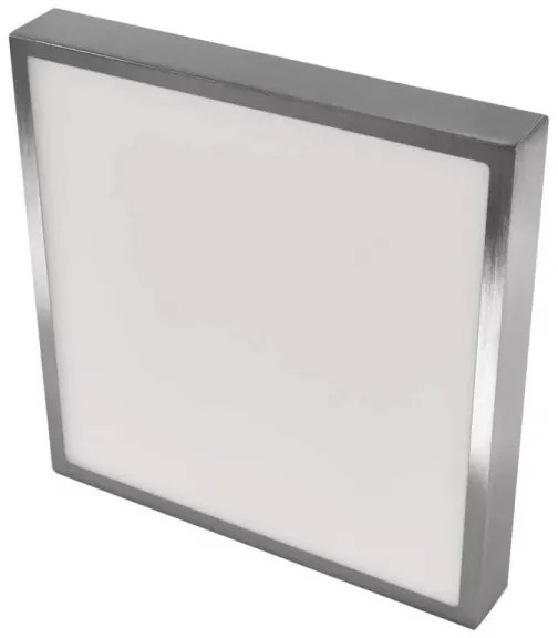 Plafoniera LED LED/28,5W/230V 3000/3500/4000K 30x30 cm cromo