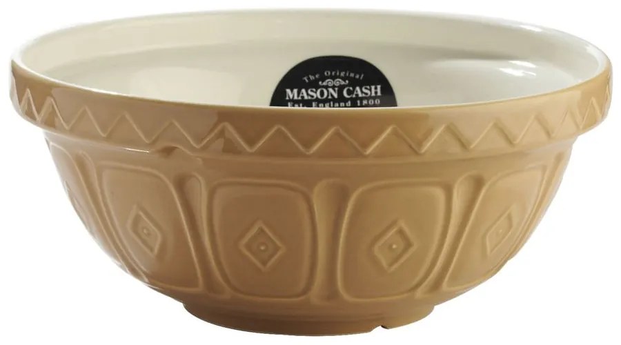 Ciotola marrone chiaro in gres ø 24 cm Original Cane – Mason Cash