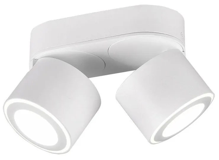 Lindby - Bassoie 2 LED Spot Bianco Lindby