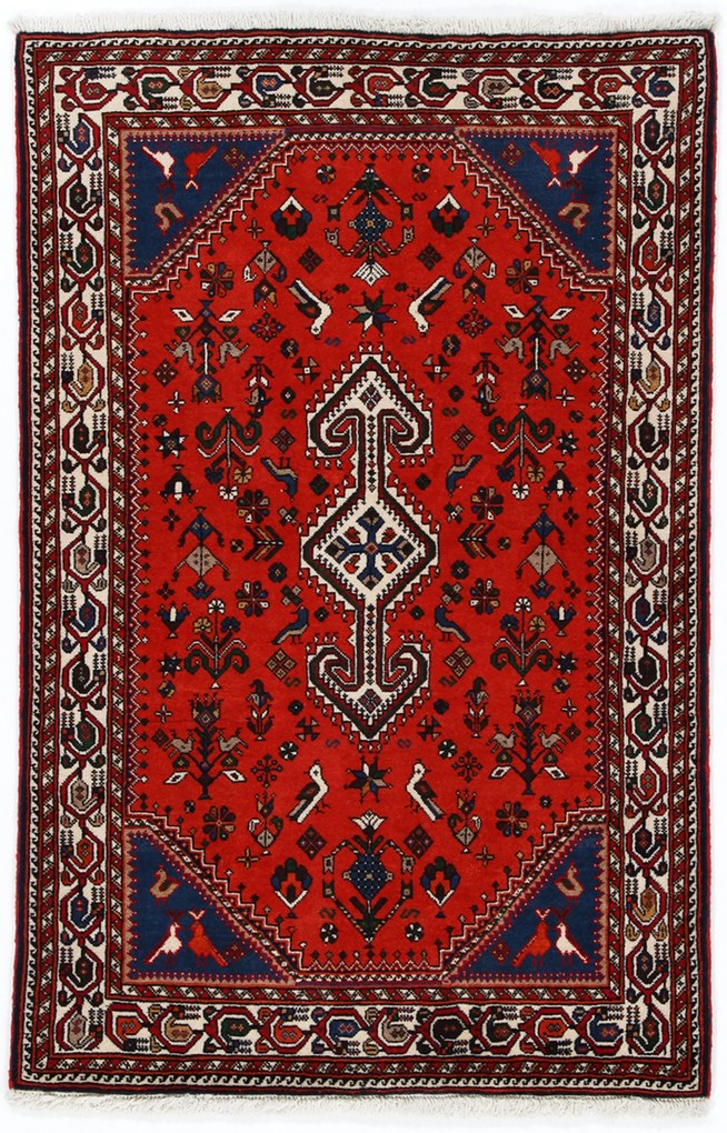 Nasrabad Tappeto 130 x 80 (Iran) Annodato A Mano