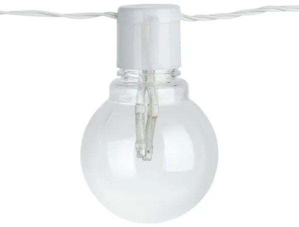 Eglo 900238 - Catena decorativa da esterno LED PARTAJ 16xLED/0,064W/24V IP44 bianco