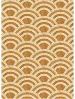 Tapete Lucky O's von Moooi - Birch & Gold