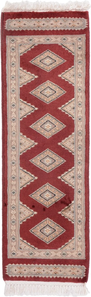 Bokhara Tappeto 30x90 (Pakistan) Annodato A Mano