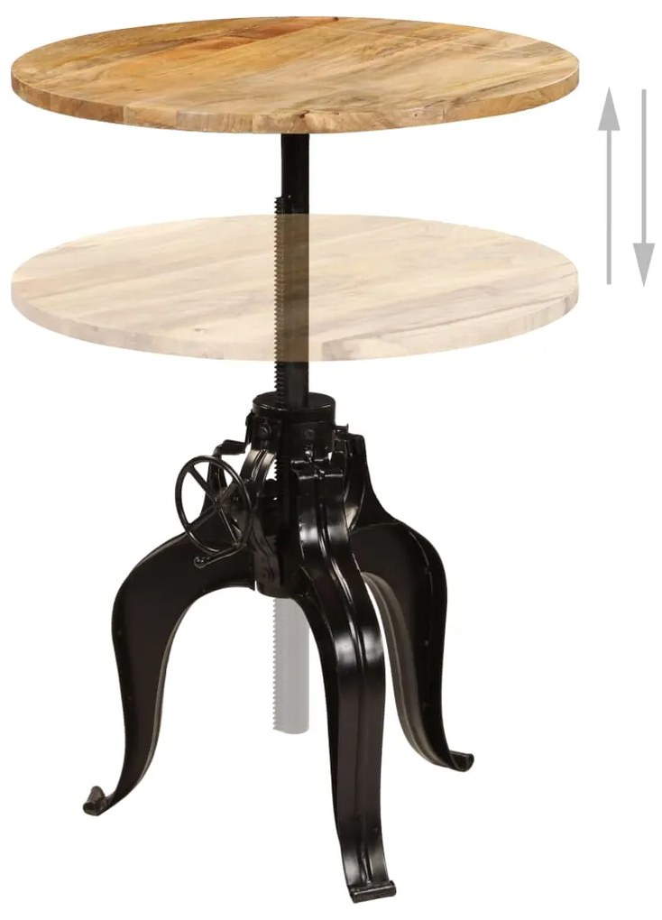 Set da bar 5 pz in legno massello di mango