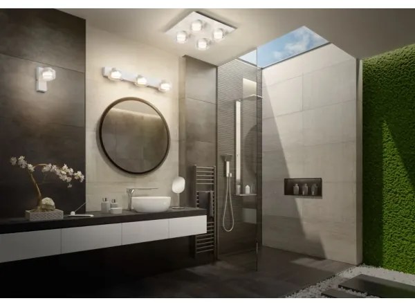 Ledvance - Applique a LED da bagno ORBIS FLAME LED/5,5W/230V IP44 bianco